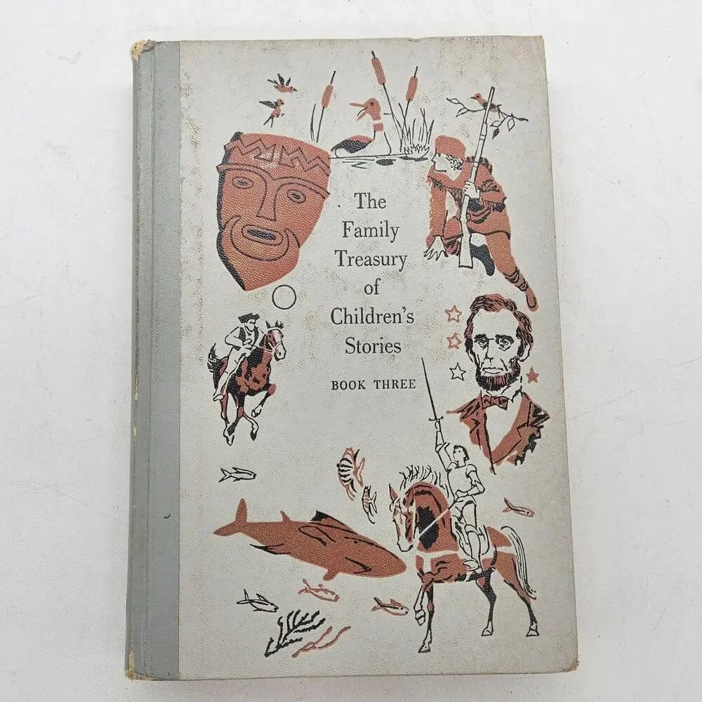 Vintage Family Treasury Of Children's Stories Book Three Pauline Evans HC